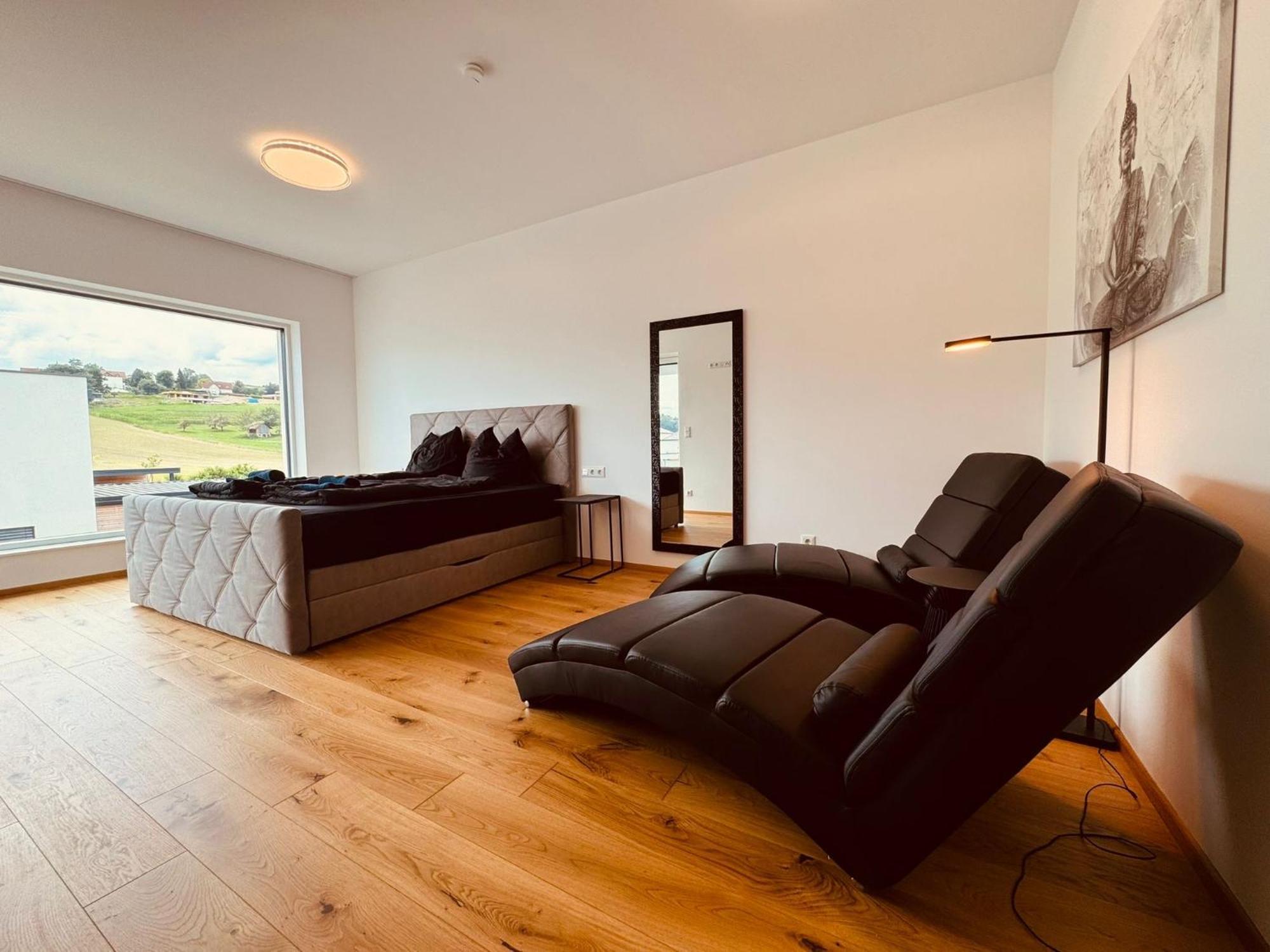 Luxus-Villa In Idyllischer Lage Muttendorf Ngoại thất bức ảnh